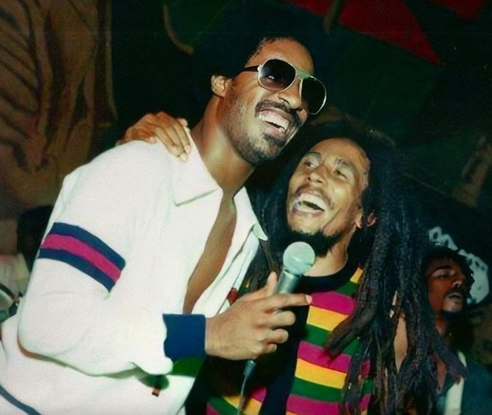 Stevie Wonder & Bob Marley