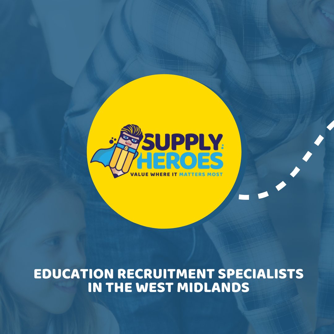 @SupplyHeroesEd, education recruitment specialists in Birmingham and West Midlands. Join our network of teachers and school supply staff here 👉 supply-heroes.co.uk/sign-up #EducationRecruitment #Teaching #SupplyTeaching
