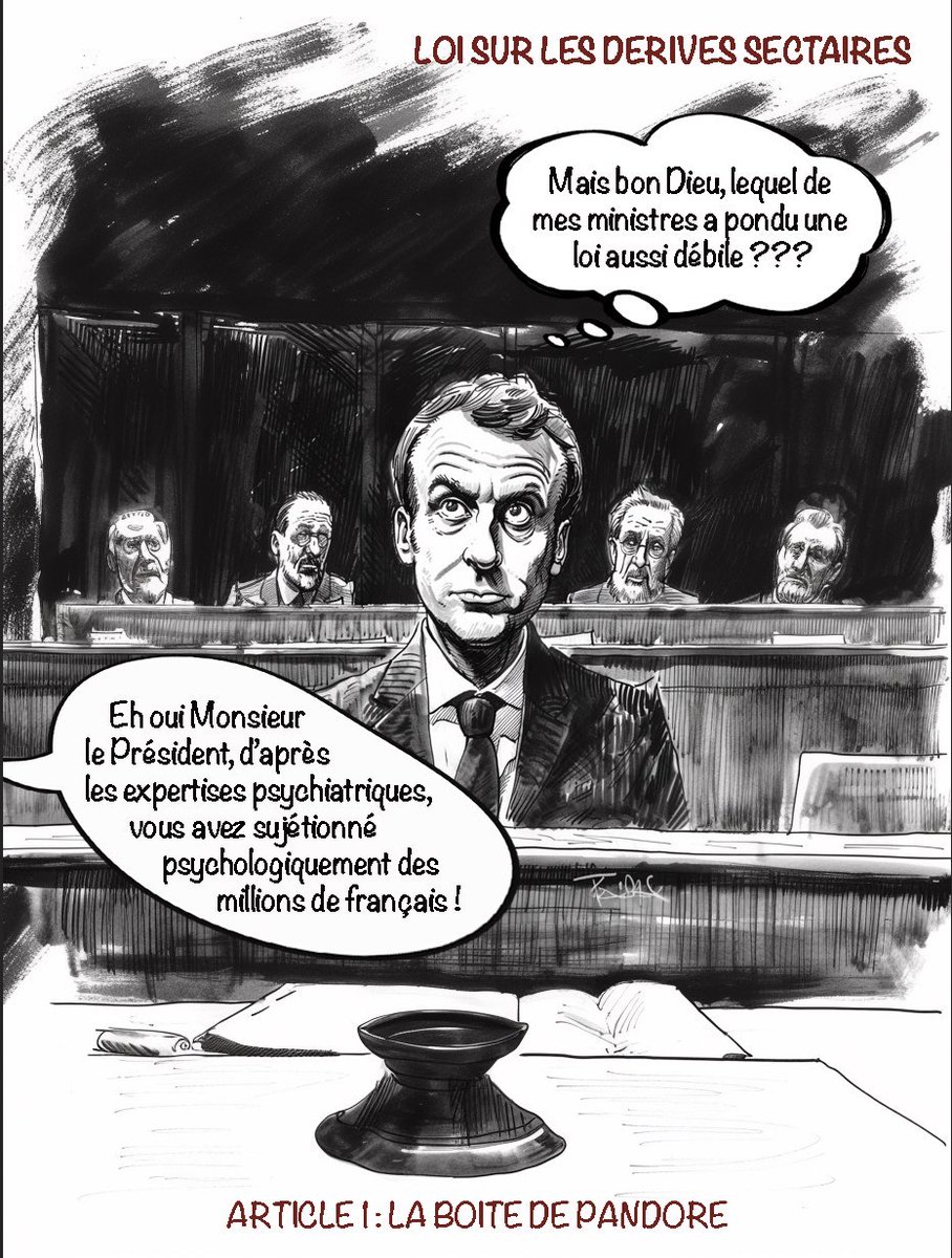 #Dérivessectaires #sectes #miviludes #Macron #article4 #LoiDérivesSectaires #gourou #PJLDerivesSectaires