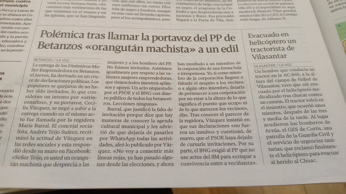 Mangeles_HM's tweet image. ¿Podría llegar a aducir el edil afectado que la expresión "orangután machista" cabe dentro del rango de violencia política en razón de género?"
#VCMP
@flaviafrei 
@bea_llanos 
@JulianaRSanin