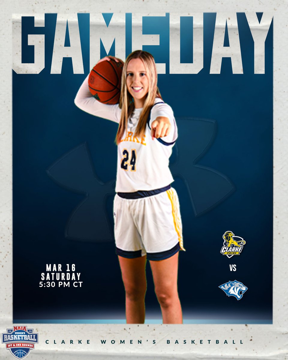 Round of 32, let's secure another trip to Sioux City!

📊 ➡️ tinyurl.com/y4wdavss

💻 ➡️ tinyurl.com/msm9z8ap

#ClarkePride