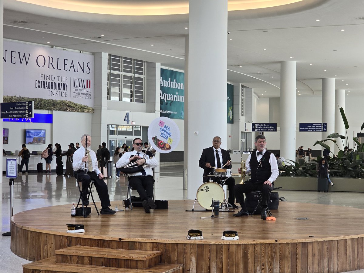 Nice surprise at New Orleans airport #ACSSpring2024