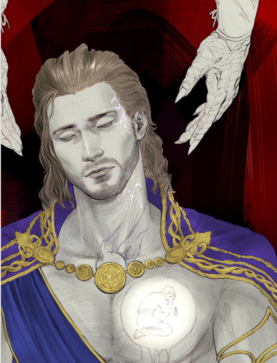 还没画完……
#BaldursGate3 #galeofwaterdeep