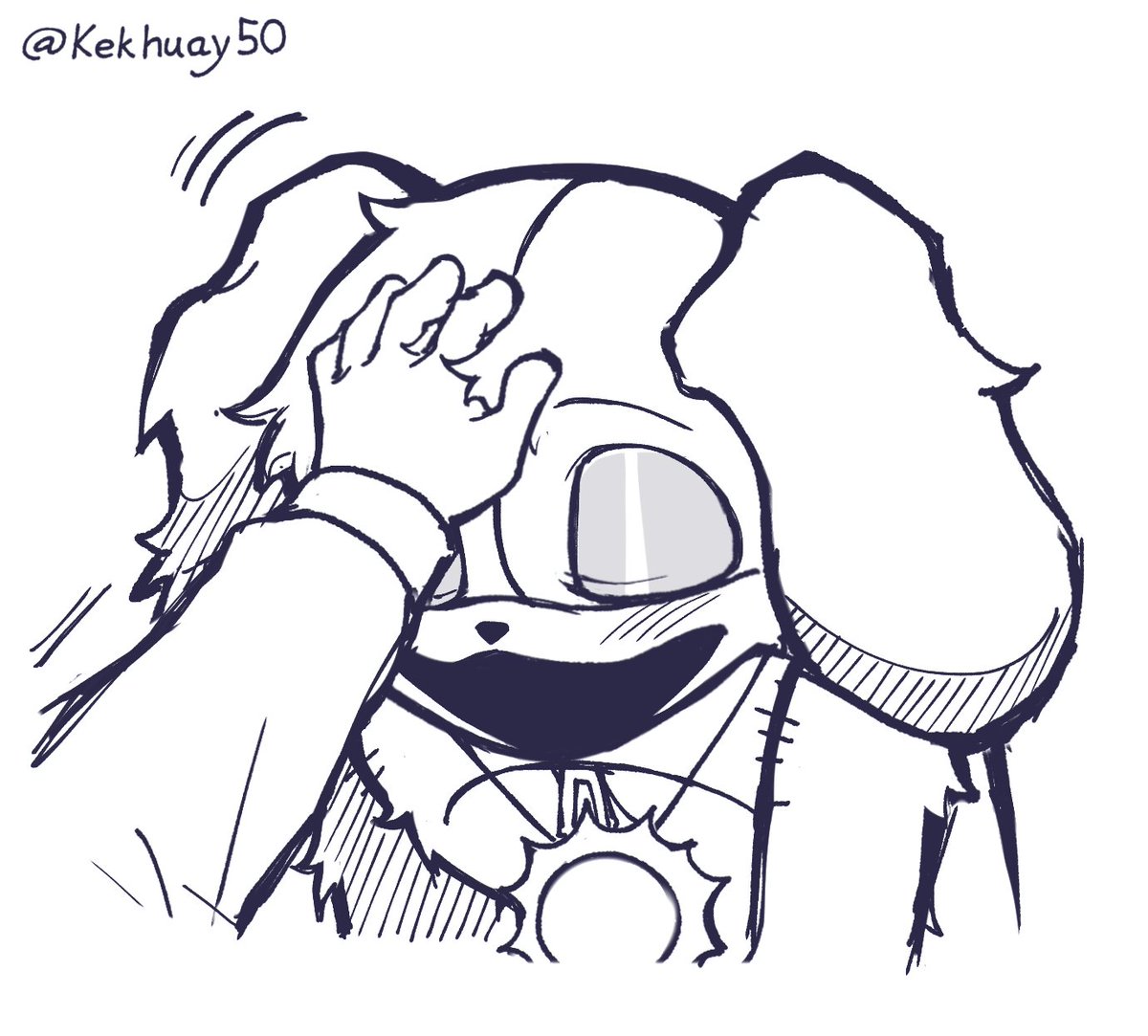 Kekhuay50's tweet photo. 🫳🐶☀️ #PoppyPlaytimeChapter3 #PoppyPlaytime3fanart #SunnyAngel #dogday https://t.co/fqmADTL7yX
