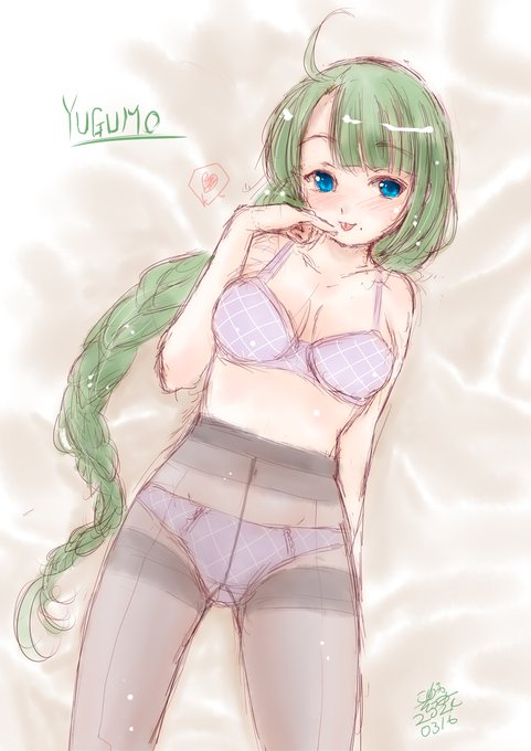 1時間遅刻しました#艦これ版深夜の真剣お絵描き60分一本勝負 #艦これ版真剣お絵描き60分一本勝負_20240316#夕雲進水日 