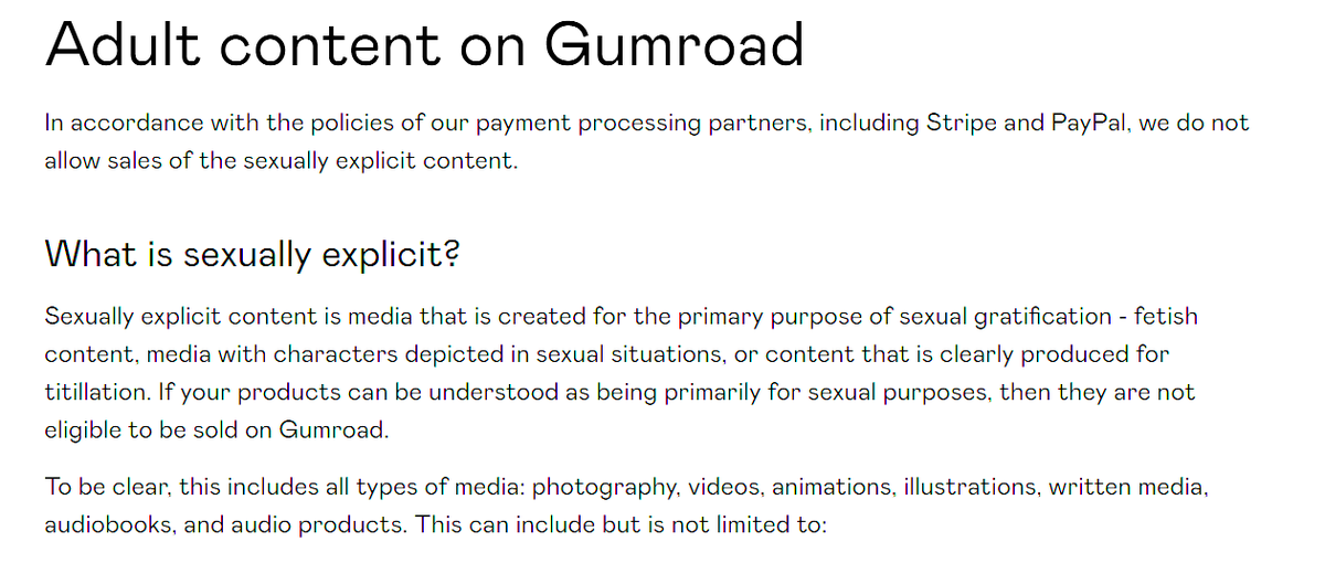 Yesterday, thousands of NSFW creators decided to do a final discount and delete their stores after Gumroad decision of remove them from the platform. Today the same millionaire company is bragging about the record sales. This is straight up VILE