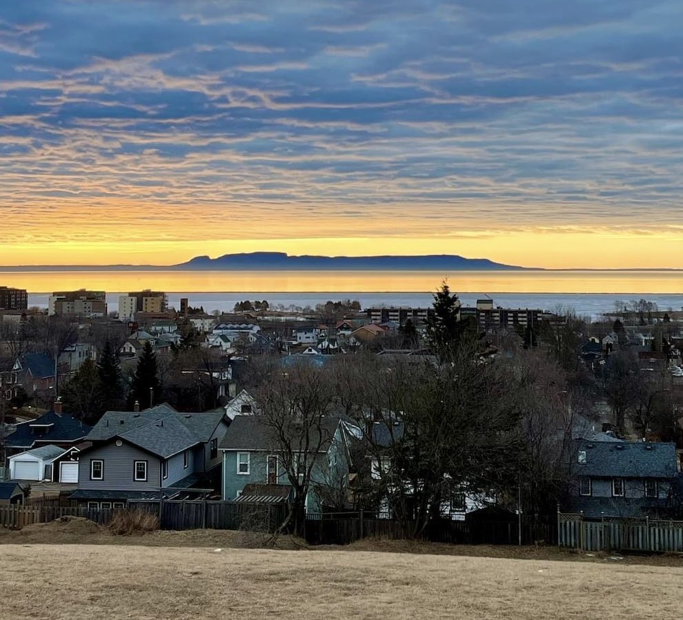 Picture of the Sleeping Giant from my hometown Thunder Bay, Ontario courtesy of @mylakehead
