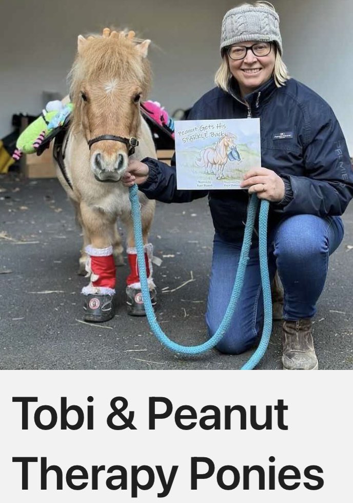 The power of a pony…🐴 #PonyTherapy #CloserToNature #LivingWell 
A beautiful tale about courage, strength & friendship 🫶🏼
Living in harmony with nature #WSWD2024 💚💙
So proud of friends Harry & Alex who inspired the author Kate Russell in her first ever children’s book 🫶🏼