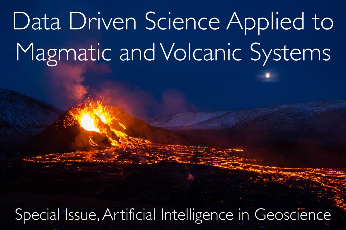 Are you ready to contribute to 'Data-Driven Science Applied to Magmatic and Volcanic Systems'? Our special issue on Artificial Intelligence in Geoscience awaits your input! Please contact me, or visit bit.ly/3SIrhZw and submit to SI: Magmatic and Volcanic Systems🌋