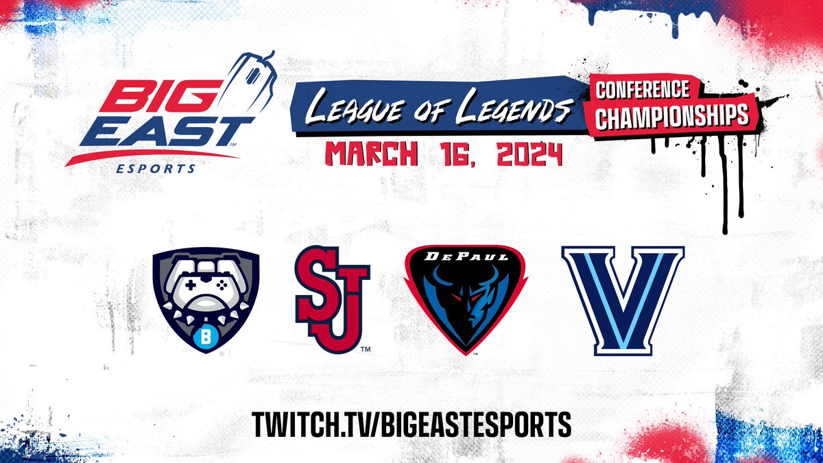 Playfly College Esports (@playflygg) on Twitter photo Watch the <a href="/BIGEAST/">BIG EAST Conference</a> Esports League of Legends Conference Championship streamed LIVE on Twitch from Butler Esports Park:
twitch.tv/bigeastesports
bit.ly/NSLtwitch Watch the <a href="/BIGEAST/">BIG EAST Conference</a> Esports League of Legends Conference Championship streamed LIVE on Twitch from Butler Esports Park:
twitch.tv/bigeastesports
bit.ly/NSLtwitch