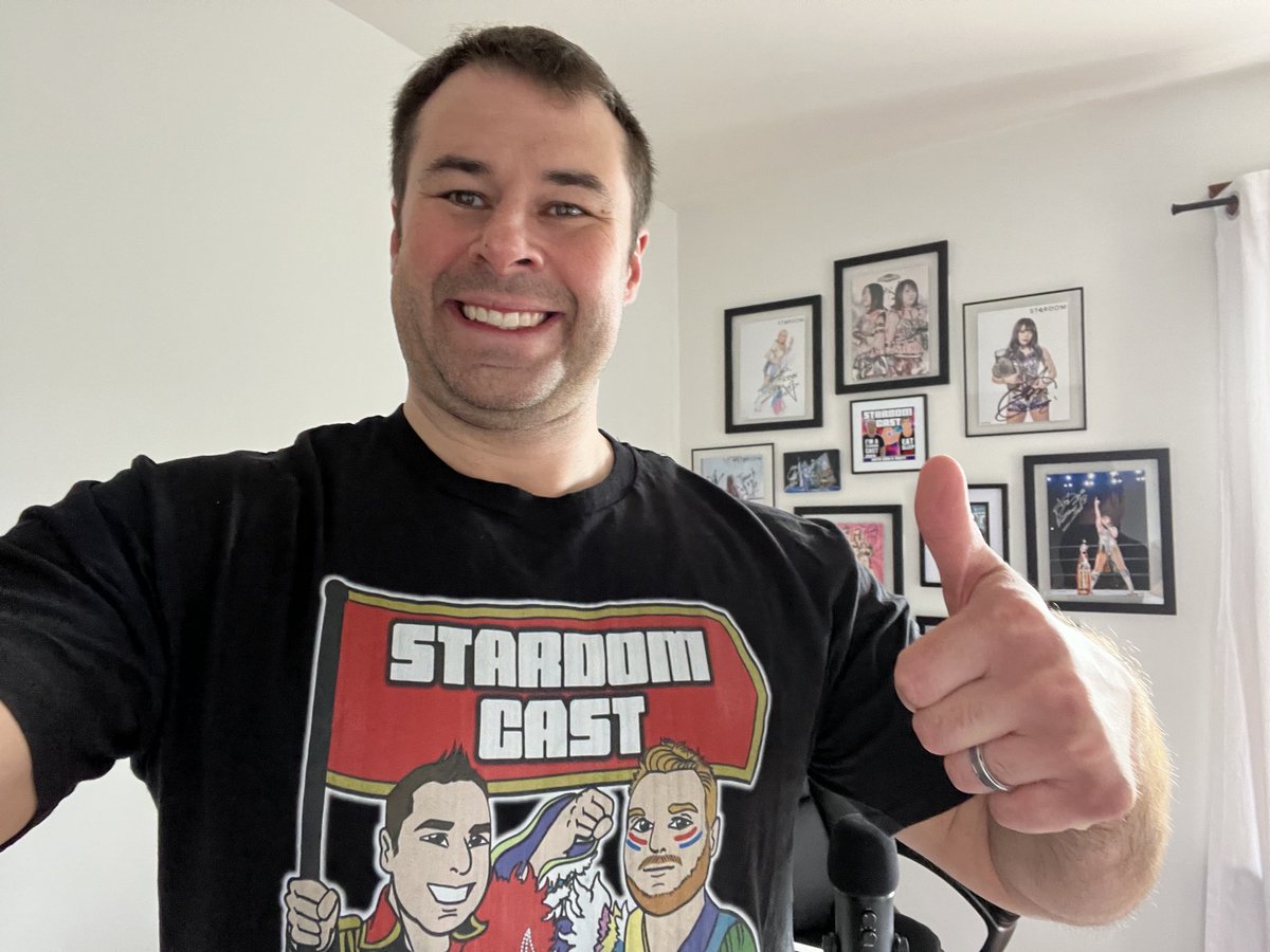 New ⁦@thestardomcast⁩ shirts are available 
Get yours in time for Phillymania 
#joshimania 
#Stardom 

…podcasting-network.creator-spring.com?