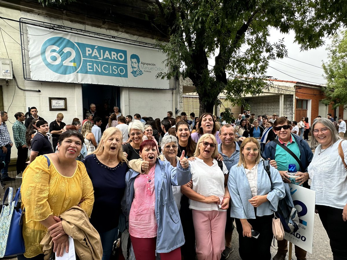 amo_62florida's tweet photo. De Florida ya arrancamos para el lanzamiento de @AlvaroDelgadoUy !

La 62 estará con todo apoyando a nuestro candidato 💪🏻

#UruguayParaAdelante https://t.co/GMCFxvSQEX