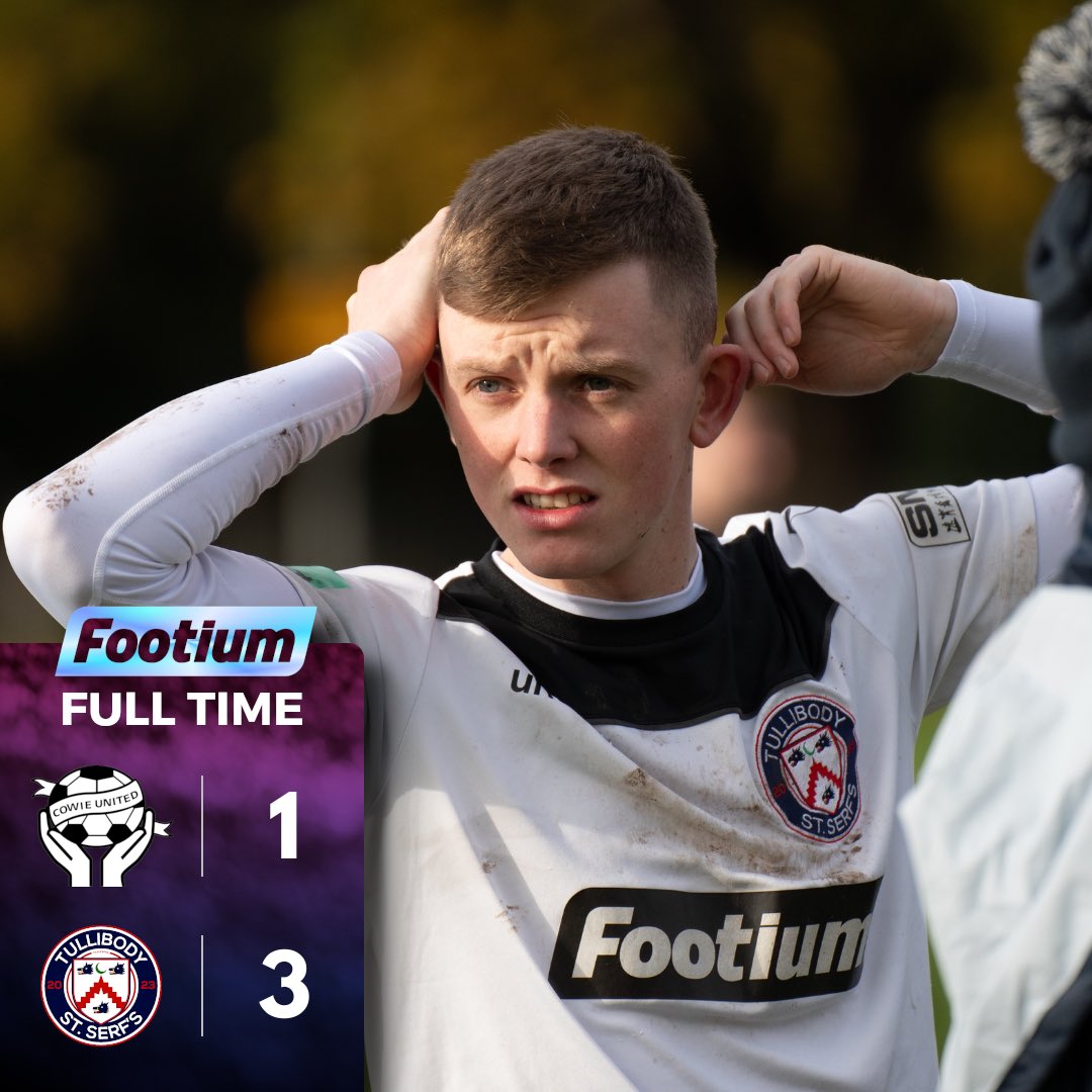 Two league wins on the spin 🎉 

⚽️ Rafa Dukes
⚽️ OG
⚽️ Adam Main

The result doesn’t tell the full story - credit to our opponents Cowie and we’ll see you again soon.

#UpTheSerfs #TSSAms