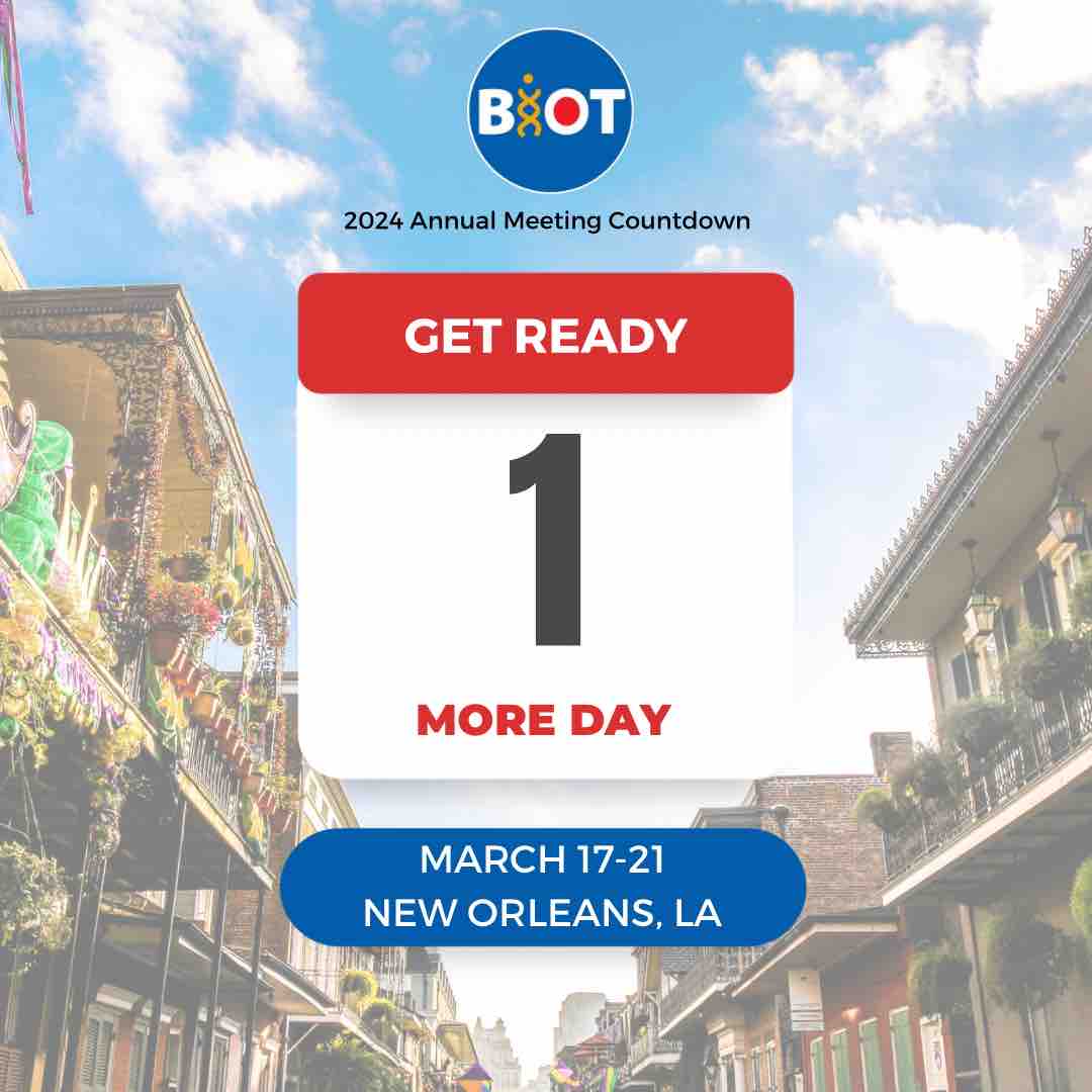 We’re ONLY 1 DAY OUT from #ACSSpring2024 in New Orleans! 

Search for Guidebook in your device’s App Store, search “BIOT 2024” &amp; download our entire meeting program directly to your device. Get live updates &amp; bookmark your favorite sessions to get the most out of BIOT 2024!