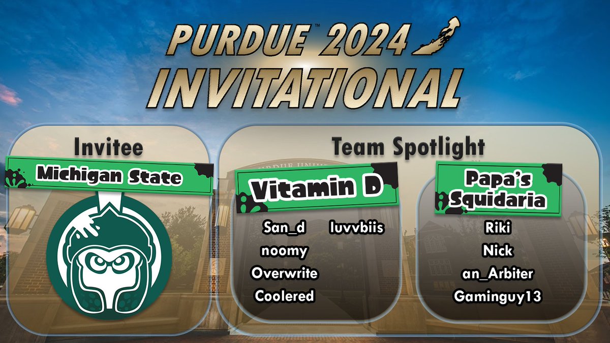 Splatoon at Purdue tweet media