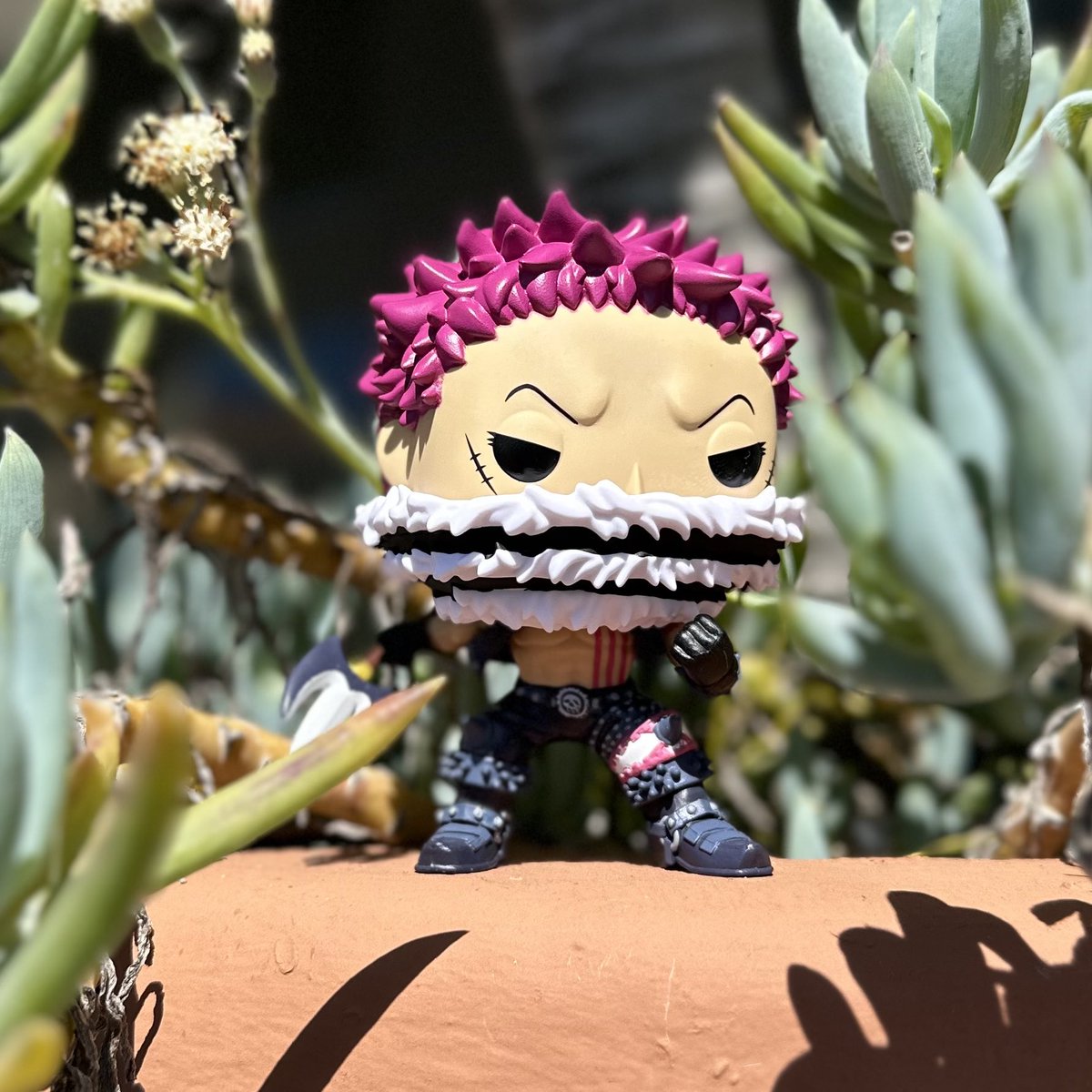 MOESKIDZ's tweet photo. Katakuri Saturday ! @OriginalFunko @OnePieceAnime #funko #funatic #photochallengeaday #StPatricksDay #onepiece #anime https://t.co/gaJINCBCfR