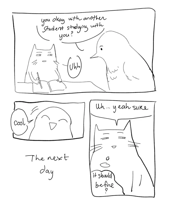 An experience, today 