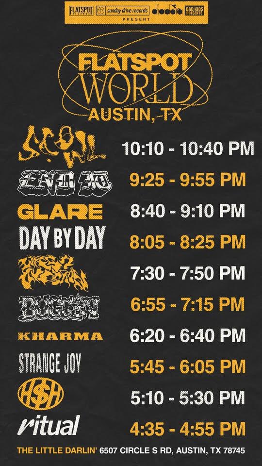 We play Austin TODAY at 5:20 & 9:25!