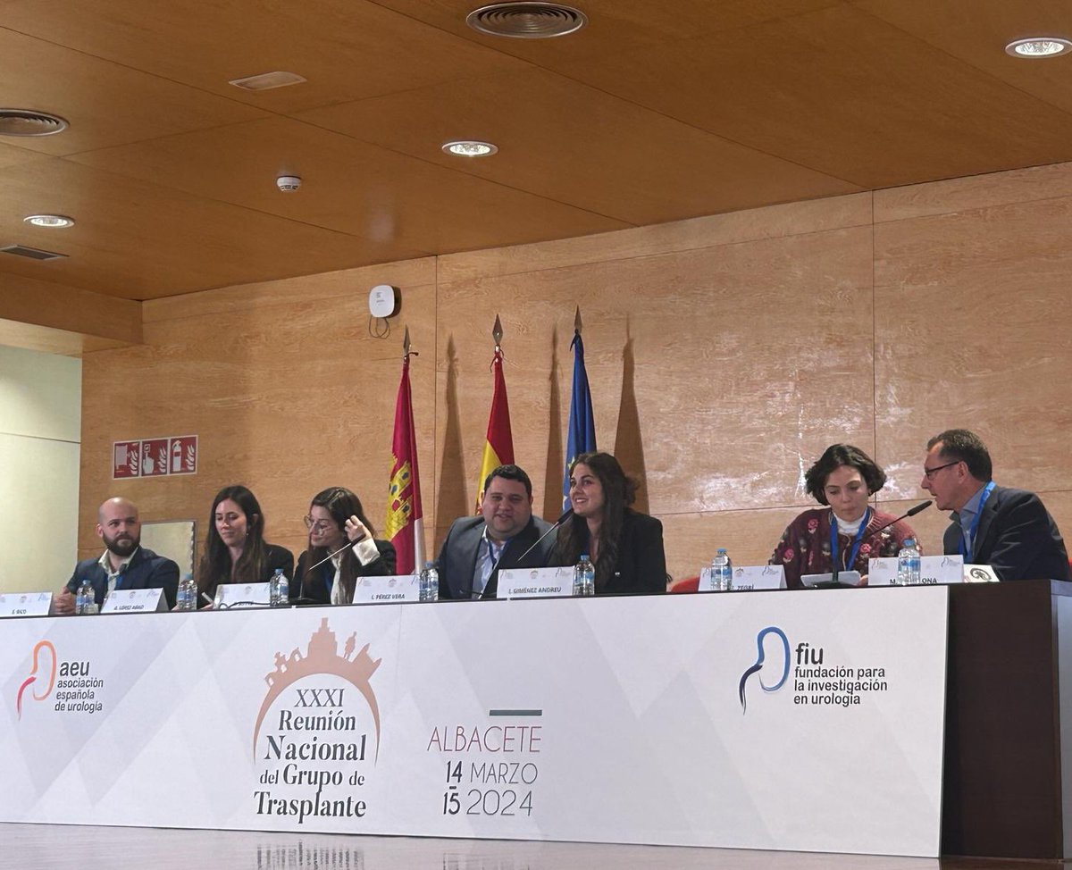 Alicia Lopez-Abad (@a_lopezabad) on Twitter photo Two days at the Spanish National Congress of Kidney Transplantation: insightful discussions, shared expertise, and forging connections with esteemed collegues to enhance kidney health across borders <a href="/YAU_Transplant/">EAU-YAU-Kidney Transplant Working Group</a> <a href="/AngeloTerrito/">Angelo Territo</a> <a href="/Prudhomme_thom/">Prudhomme Thomas</a> <a href="/InfoAeu/">AEU</a> <a href="/AreaUnoArrixaca/">Área 1 Arrixaca</a> Two days at the Spanish National Congress of Kidney Transplantation: insightful discussions, shared expertise, and forging connections with esteemed collegues to enhance kidney health across borders <a href="/YAU_Transplant/">EAU-YAU-Kidney Transplant Working Group</a> <a href="/AngeloTerrito/">Angelo Territo</a> <a href="/Prudhomme_thom/">Prudhomme Thomas</a> <a href="/InfoAeu/">AEU</a> <a href="/AreaUnoArrixaca/">Área 1 Arrixaca</a>