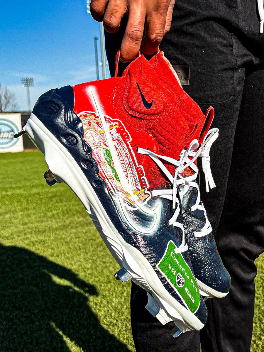 Max Clark Custom Baseball Cleats