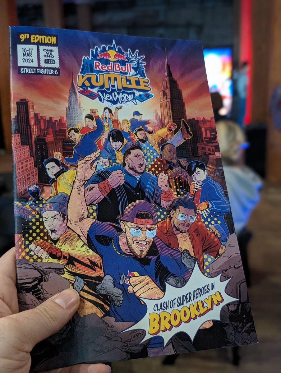 GDorison's tweet photo. [RED BULL KUMITE]

Voici le comic book officiel de l'événement 😍
Free Download : https://t.co/yGypkKrAmQ

➡️ Tout le lore
➡️ Fiches joueurs et talents
➡️ Tous les plannings

A LIRE ABSOLUMENT 🔥 https://t.co/Sd5IyoLsWh