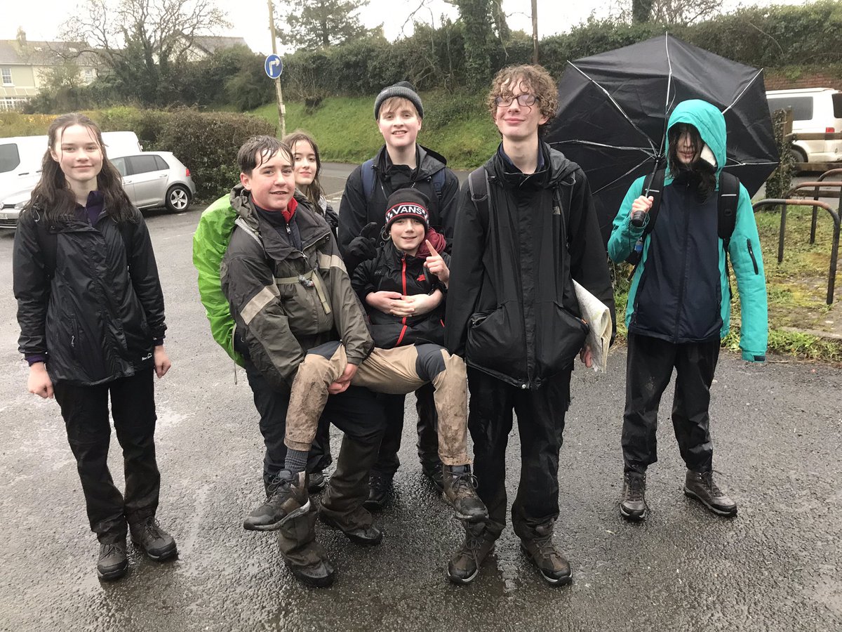 A Ayres (@aayres_heles) on Twitter photo Sore feet, broken umbrella but still some smiles somewhere! <a href="/HelesSchool/">Hele's School</a> <a href="/DofESouthWest/">DofE South West</a> Sore feet, broken umbrella but still some smiles somewhere! <a href="/HelesSchool/">Hele's School</a> <a href="/DofESouthWest/">DofE South West</a>
