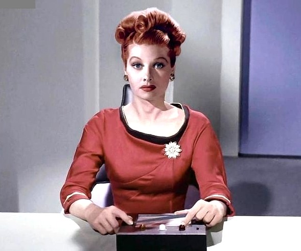 in honor of Women's History Month we salute Lucille Ball who is famed as a comedian and entrepreneur, but did you know that she also has a special place in the history of science fiction as the savior of Star Trek? In 1964, Ball was the sole owner of Desilu Studios and the first