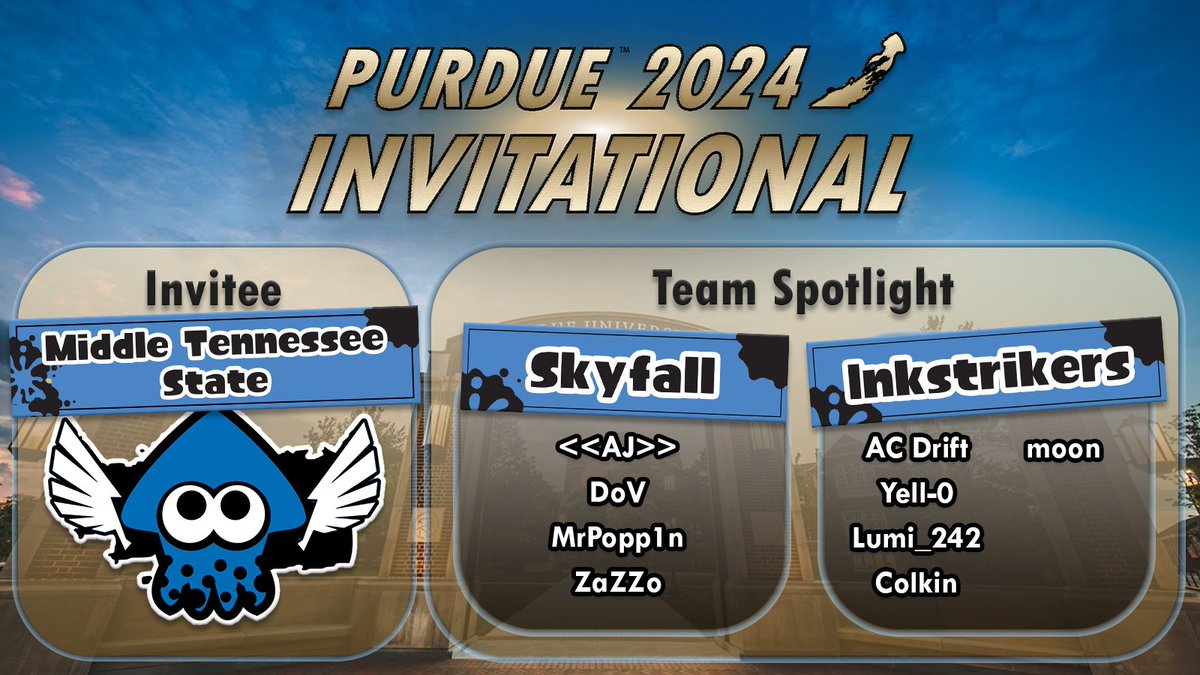 Splatoon at Purdue tweet media