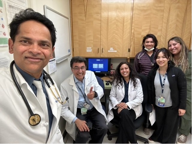 What a great HTN clinic every Friday PM <a href="/HarborUCLA/">Harbor-UCLA Medical Center</a> under our hardworking fellows and excellent clinician educators Dr Ram Dukkipati <a href="/DukkipatiMd/">Ram Dukkipati MD</a>  Dr Anuha Shah Dr <a href="/kamkalantar/">Kam Kalantar-Zadeh, MD, MPH, PhD</a> Recruiting diabetic persons with CKD for nutrition and diet study #PLADO #PLAFOND
