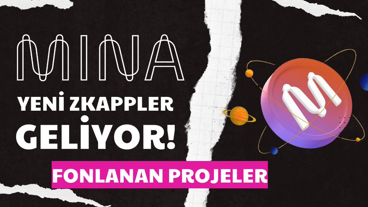 GercekKriptocu's tweet photo. ✨Mina'dan Hibe Alan Yeni zkAppler!

Herkese merhaba! Bu videomuzda @MinaProtocol üzerinde kullanacağımız ekosistemin yeni fonlanan zkApplerini sizlere tanıttım. Daha fazla #Mina videosu için videomuzu beğenmeyi ve kanala abone olmayı unutmayınız! İyi Seyirler!

VİDEO: https://t.co/DSdFwjHd7C✅

İçeriklerime destek olmak için Like+RT❤️