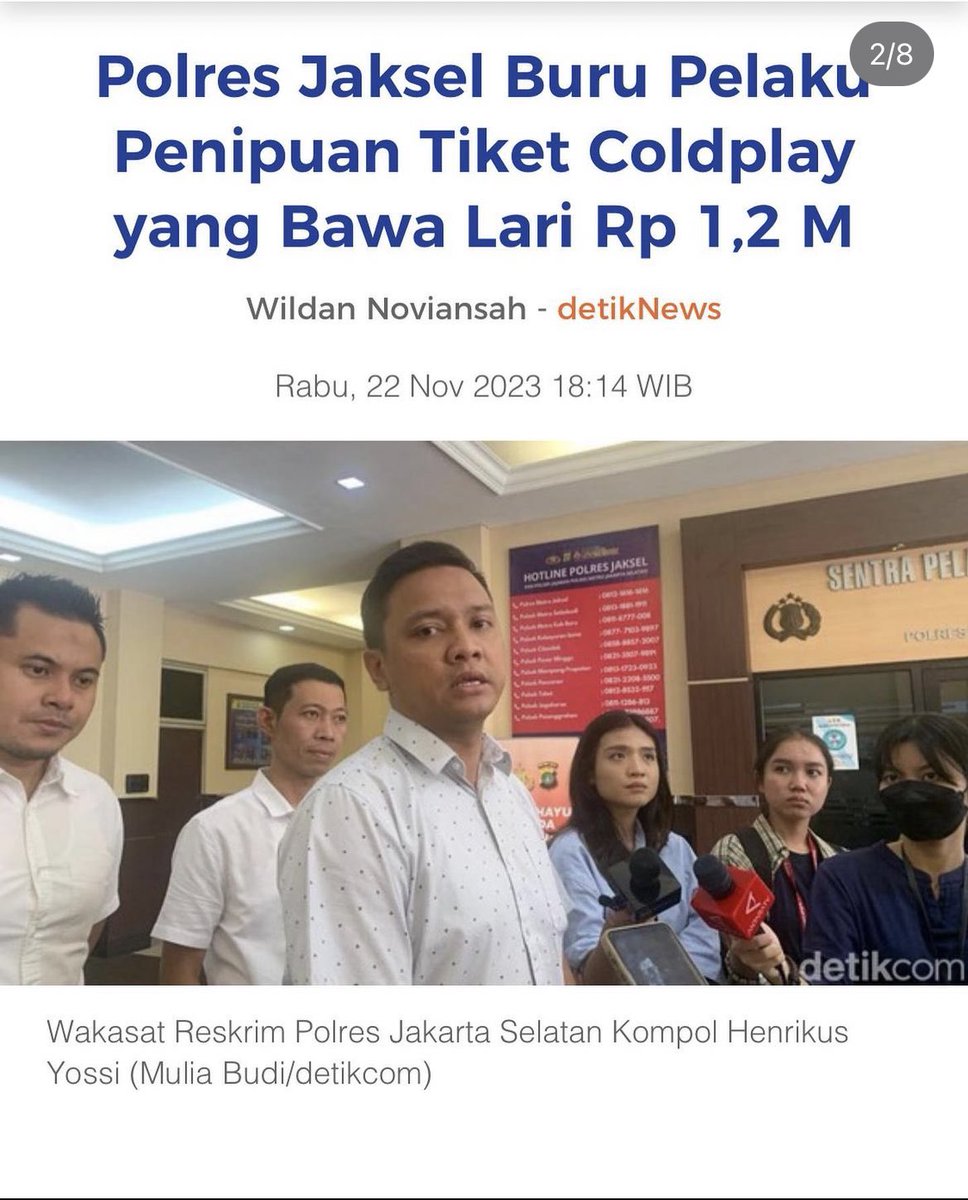 balleenn24's tweet photo. ‼️ UANG BUAT UMROH DIBAWA KABUR ! Total 42.1 Juta! A/N Denisa Agustin modus akan direfund tapi gak ada kejelasan! setelah di check pernah nipu tiket Coldplay, Unity, GDA diperkirakan kerugian lebih dari 1.2 Miliar!

A Thread - tolong bantu repost 🙏😭 pelaku masih berkeliaran https://t.co/bb9BOgGdUH