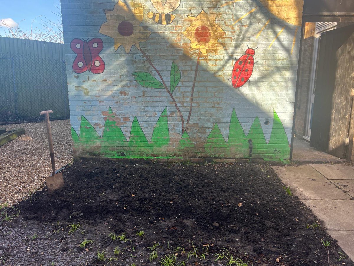 StHuntingdon's tweet photo. More work has been happening in our sensory garden.
A massive thank you to Miss Bradley and Mr Clark for giving up some time on their weekend to create our new raised bed. We will be using this to grow some vegetables in the coming months.
@EcoSchools https://t.co/SjwRx4CmXc