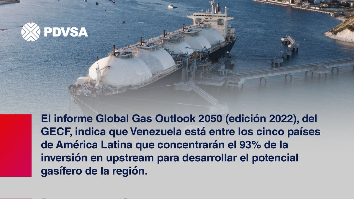 Venezuela es parte fundamental de la ecuación gasífera internacional y regional. El desarrollo de todo el potencial de gas natural de América Latina y el Caribe depende en gran medida del crecimiento de la industria gasífera venezolana.