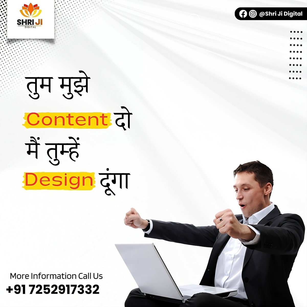 Shri_ji_Digital's tweet photo. We provide affordable graphic design and digital marketing services
More Information Call Us :  072529 17332 

#socialmedia #socialmediamarketing #socaimediacontent #socialmediamanager #socialmediagrowth #haldwani #socialmediamanagement #uttarakhand #kashipur #dehradun https://t.co/d7AQg9XoRX