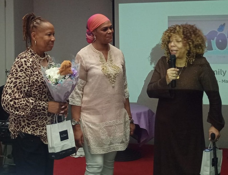 So proud of Joyce Fraser awarded 'Woman of Power' by S.T.O.R.M Family Centre linkedin.com/company/storm-… on #InternationalWomensDay by Simon Hogg and Marie Hanson