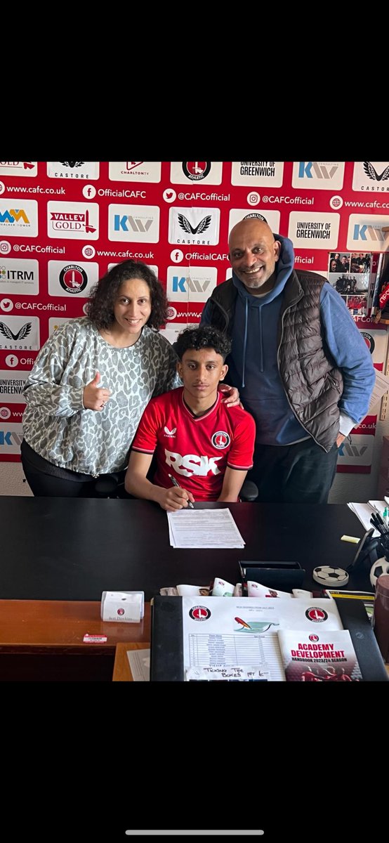 Congratulations to Emran who has been signed for Charlton FC. It’s been a pleasure coaching you over the years and we wish you the best on your next adventure! <a href="/SevenoaksTownFC/">Sevenoaks Town FC</a>
