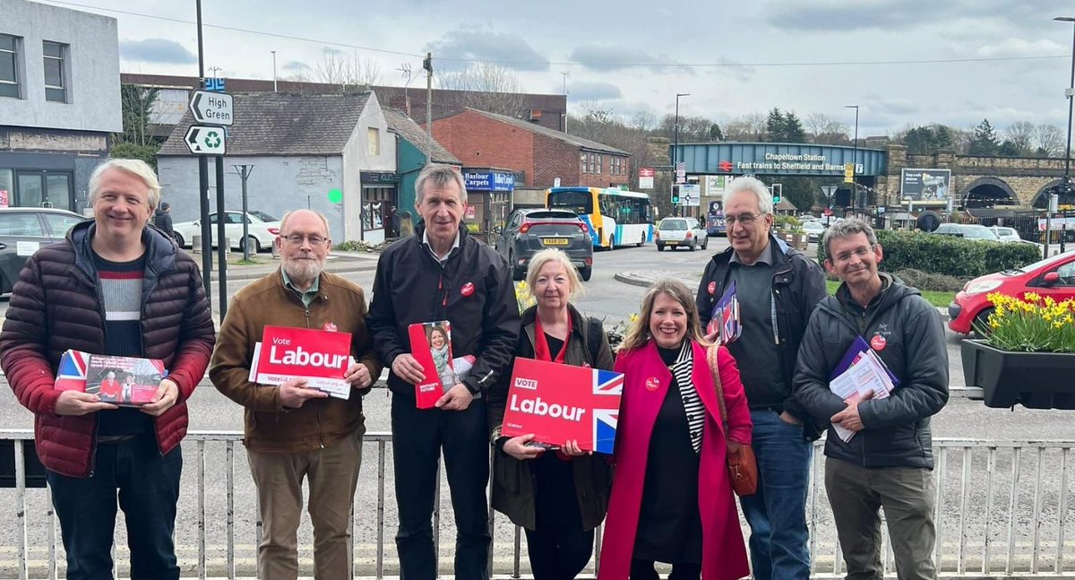 Another positive session in Chapeltown this afternoon and lovely to be joined by @DanJarvisMP on the doorstep for our second @UKLabour campaign day session.