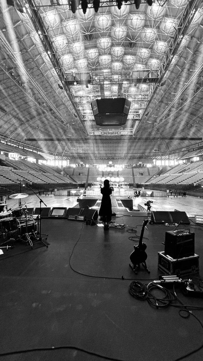 Suzie Stapleton (@suziestapleton) on Twitter photo Last time I played in Barcelona was around 10 years ago in a tiny bar with less than 20 people in it. Think there might be a few more here tonight.
On stage tonight at <a href="/PalauSantJordi/">Palau Sant Jordi</a> at 20:20h opening for <a href="/depechemode/">Depeche Mode</a> 🖤
Sx
Photo by <a href="/monodada_art/">Monodada</a>
#depechemode #barcelona Last time I played in Barcelona was around 10 years ago in a tiny bar with less than 20 people in it. Think there might be a few more here tonight.
On stage tonight at <a href="/PalauSantJordi/">Palau Sant Jordi</a> at 20:20h opening for <a href="/depechemode/">Depeche Mode</a> 🖤
Sx
Photo by <a href="/monodada_art/">Monodada</a>
#depechemode #barcelona