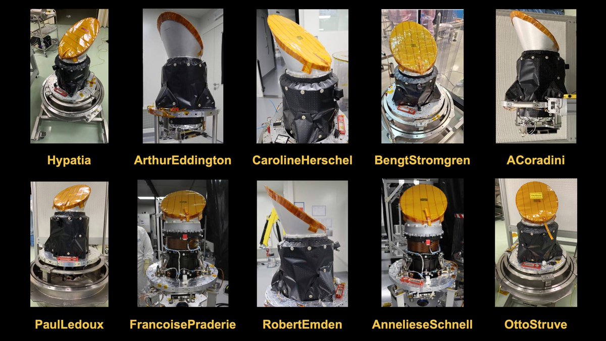 PLATO News by PMC (@platomissioncon) on Twitter photo 10 Camera Flight models ready for integration at the Oberpfaffenhofen site of OHB System AG in Munich. <a href="/esascience/">ESA Science</a> #namesunvailed 10 Camera Flight models ready for integration at the Oberpfaffenhofen site of OHB System AG in Munich. <a href="/esascience/">ESA Science</a> #namesunvailed