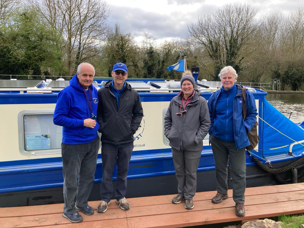 Congratulations to Trevor, Chris, Sara and Peter who have this week completed three days of training on board Pearl to qualify as skippers for the Ethel Trust We will see them all on board very soon! #sheffieldissuper #LifesBetterByWater