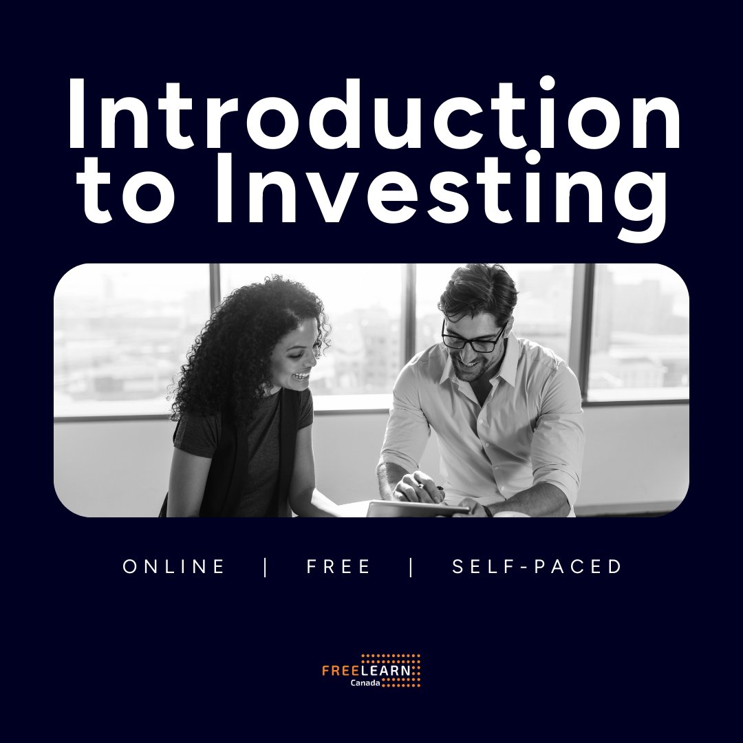 FreeLearnCanada's tweet image. Invest in yourself with our new FREE course, Introduction to Investing! Gain financial wisdom and start learning the basics!

🔗 freelearn.ca/product/freele…