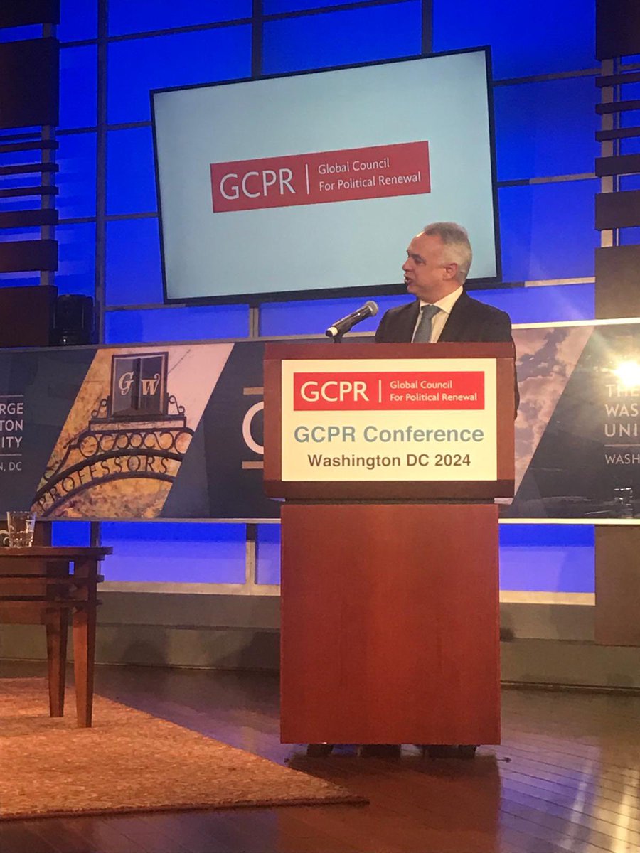 “Os Objetivos de Desenvolvimento Sustentável poderão tornar-se no instrumento necessário para implementar a visão da Diplomacia Preventiva que a ONU prossegue desde da década de 1950”. Segundo dia da Conferência do Global Council for Political Renewal em Washington.