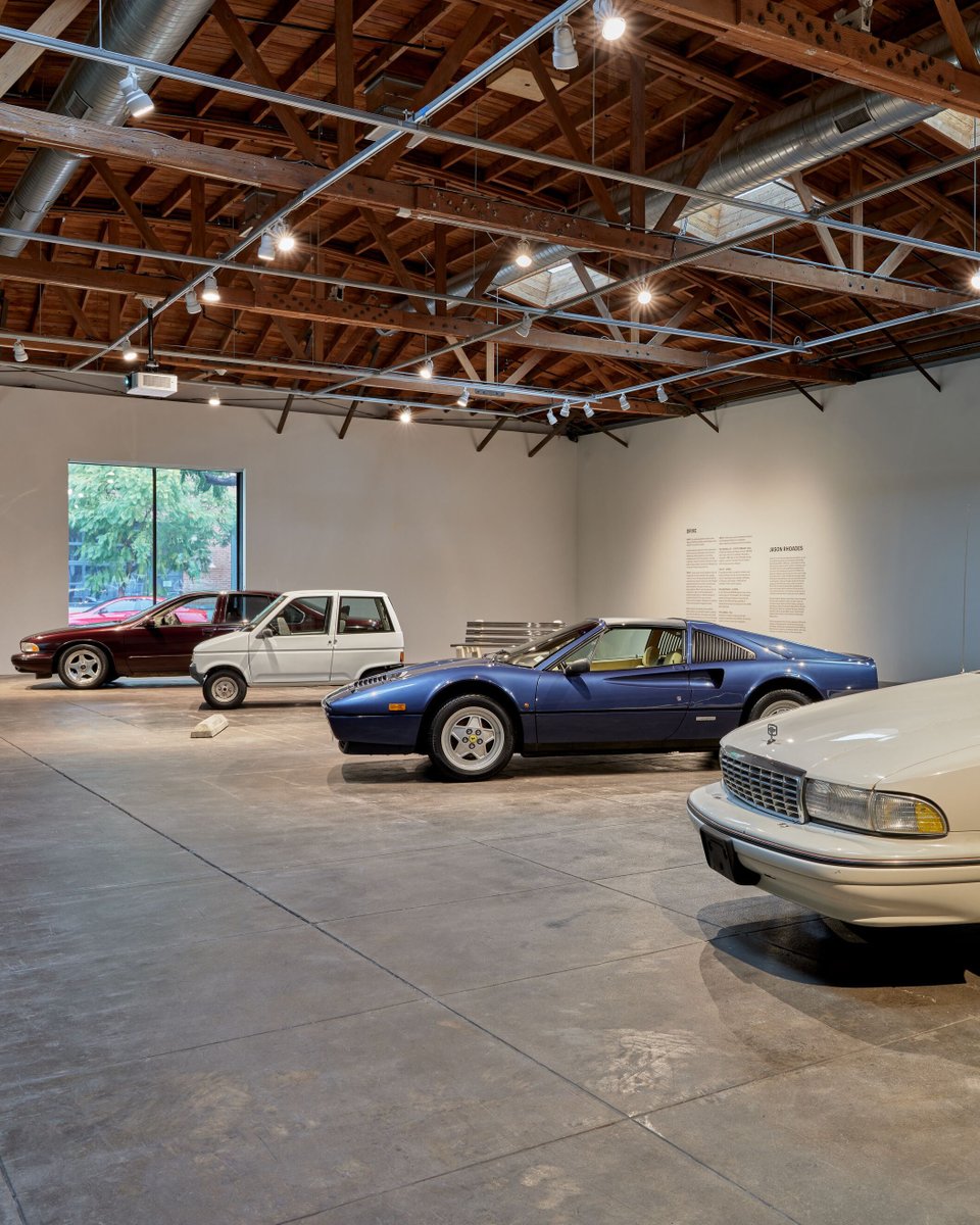 HauserWirth's tweet photo. ‘By going between places, [the car] will generate things. It’ll snowball, take on a mythology and a history, and then at some point it’ll just stop. And that’ll be it, it’ll be a finished sculpture.’—#JasonRhoades https://t.co/aEqQ1D2FAV