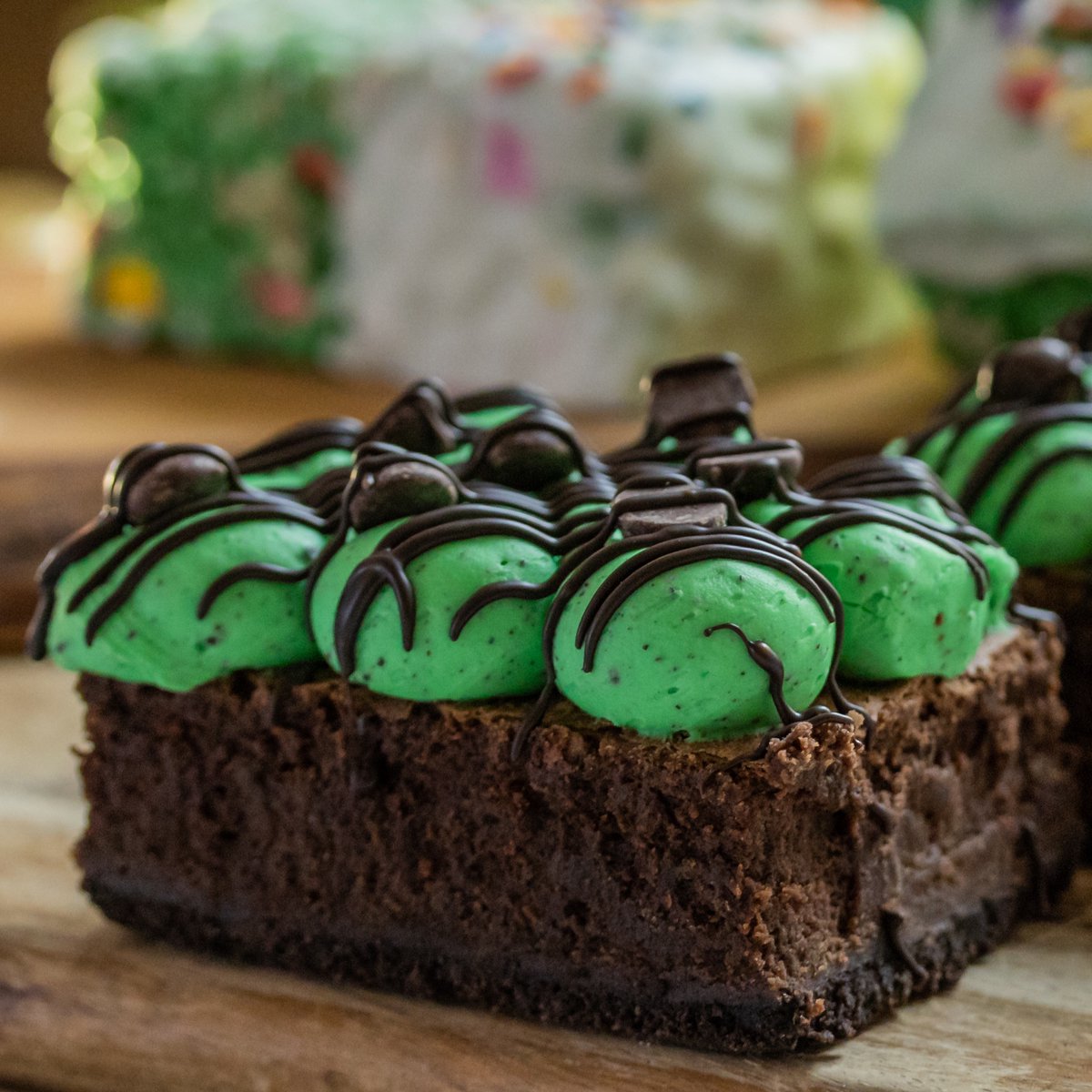 Happy Early St. Patrick's Day! ☘️ You're in luck, our Irish Mint Brownies can be found at the end of the rainbow (a Smokehouse Bakery near you). 😉