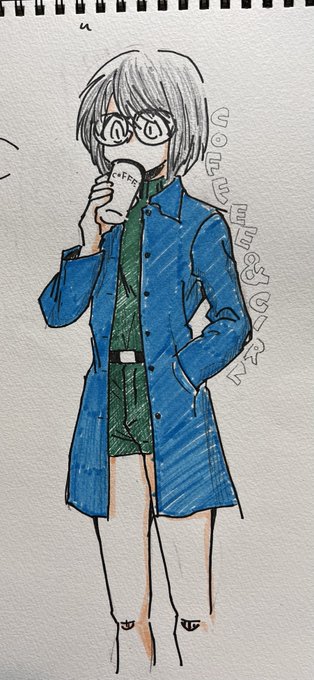 「blue coat blue jacket」 illustration images(Latest)