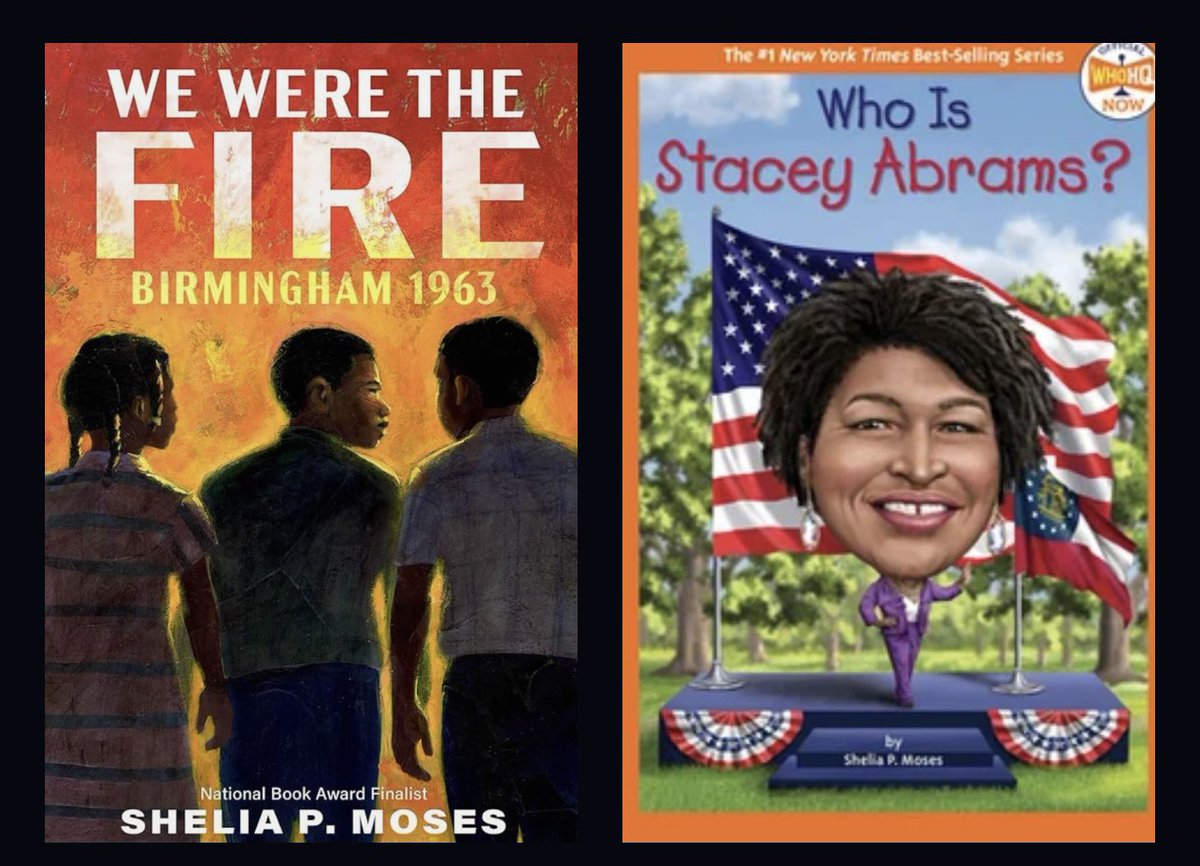 Third weekend giveaway! Follow me on this page and comment FOLLOWING to win a SIGNED COPY of Who Is Stacey Abrams? or We Were The Fire: Birmingham,63. The winner can select their book.I will  announce the winner tonight at 9:00. #nancypaulsenbooks  #GiveawayAlert  #staceyabrams