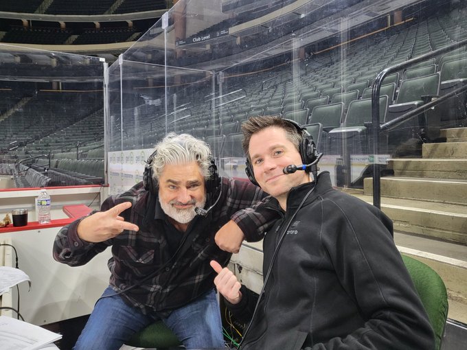 RadioFalness's tweet photo. We got @WildJoeRadio NOW from St. Louis @KFAN1003 

((@PAOnTheMic not included) https://t.co/lX44JAQMNV
