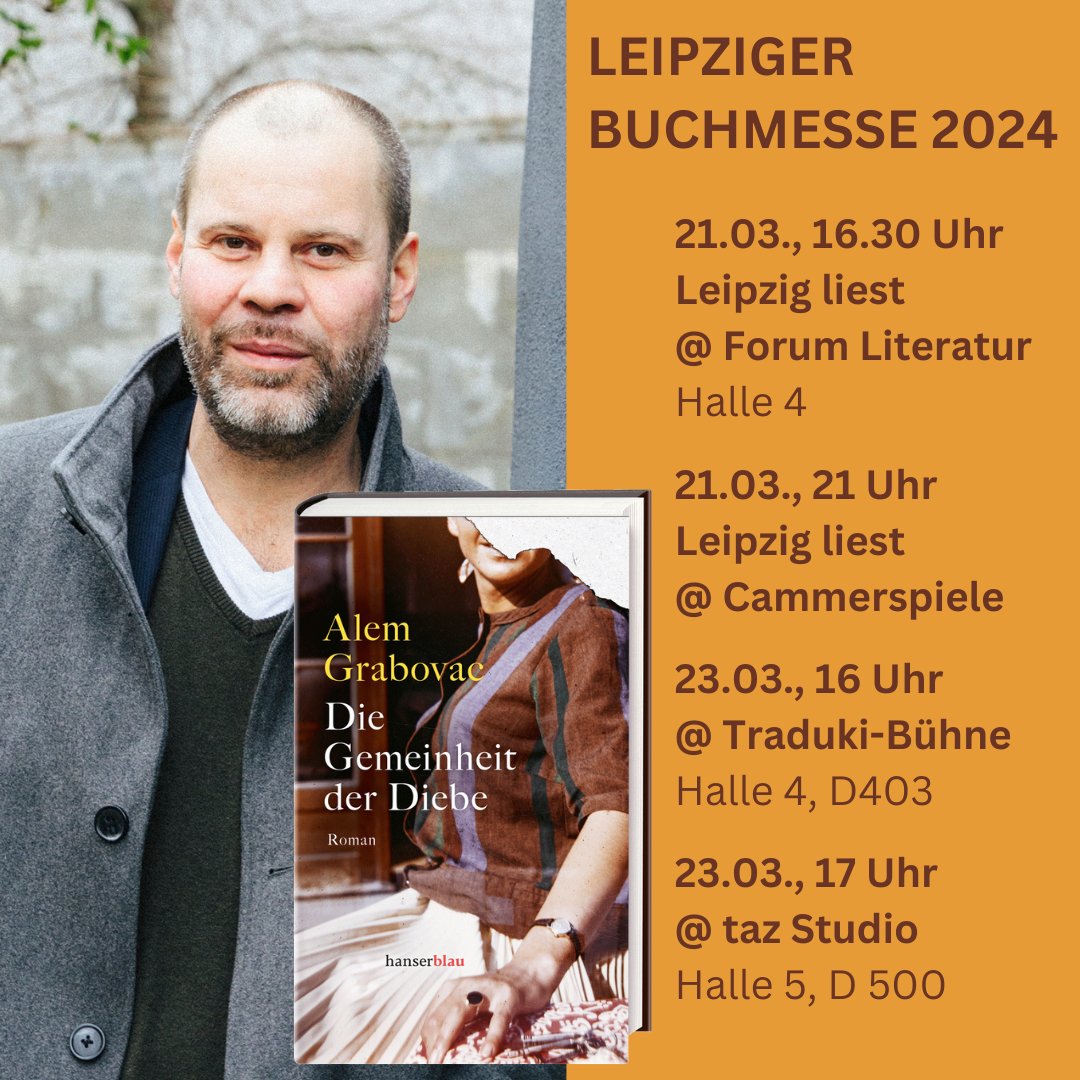 Vielleicht sehen wir uns ja nächste Woche in Leipzig? Freue mich schon sehr auf die Gespräche und Lesungen während der Buchmesse.