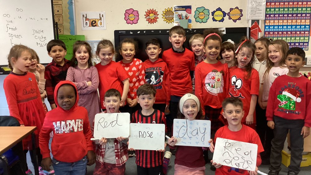 StHuntingdon's tweet photo. St John's supporting Red Nose Day 🔴
@comicrelief #RedNoseDay2024 https://t.co/zVHEmtkI1w