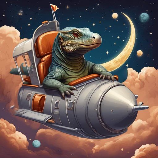 komodotokeneth's tweet photo. “This is me King Komodo traveling to planet earth, by the way this trip took me 12 years” 

#MemecoinSeason2024 #memecoin #shiba #pepe #pork #bonk #x1000GEM https://t.co/RifjiopBp8